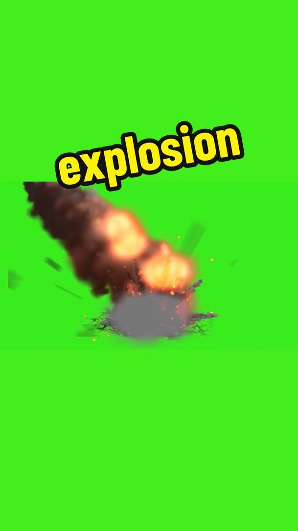 explosion #explosion #greenscreenvideo #greenscreen #foryou #pfy 