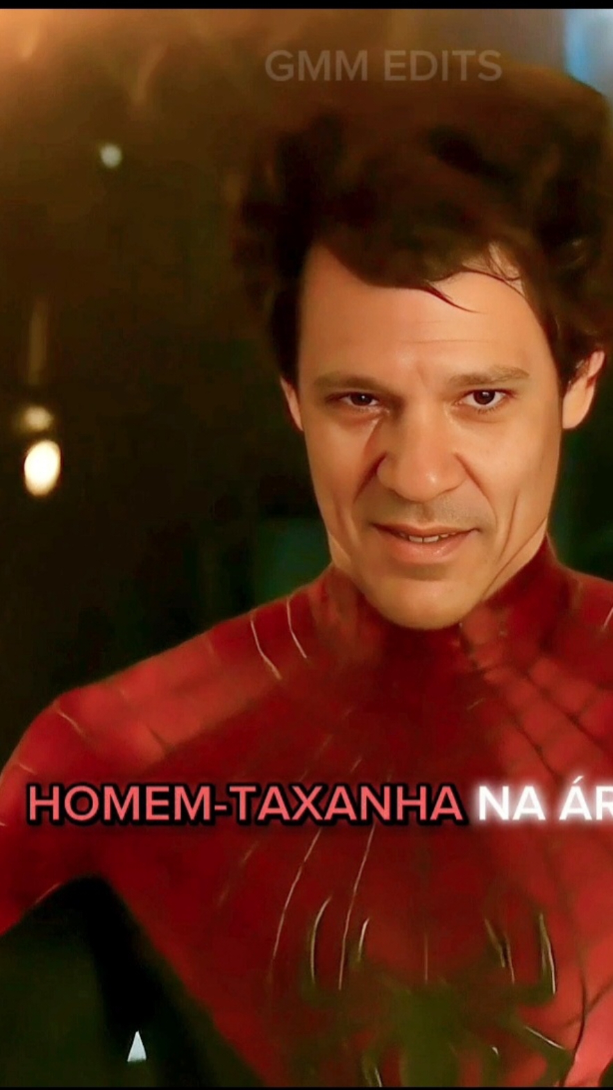 Taxa Humana ou Homem-Taxanha? 🤔 #brainrot #sigma #mogged #edit #cartoon #rizz #mewing #haddad #taxa #homemaranha 