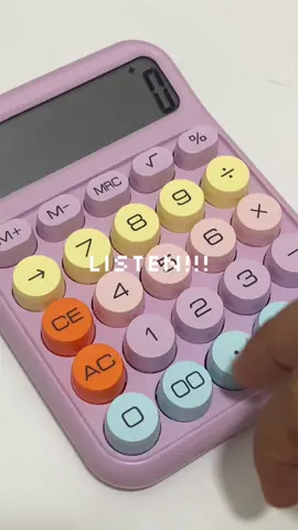 SUPER CUTIE AESTHETIC CALCULATOR!! #calculator #aesthetic #backtoschool 