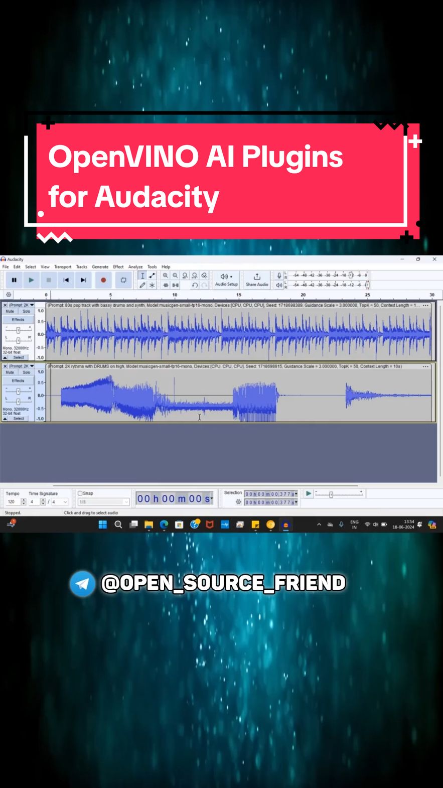 OpenVINO AI Plugins for Audacity