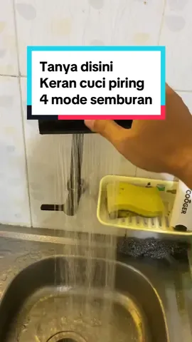 Keran cuci piring 4 mode semburan air #kerancucipiring #kerancucipiringmodelangsa #kerancucipiringdapur 