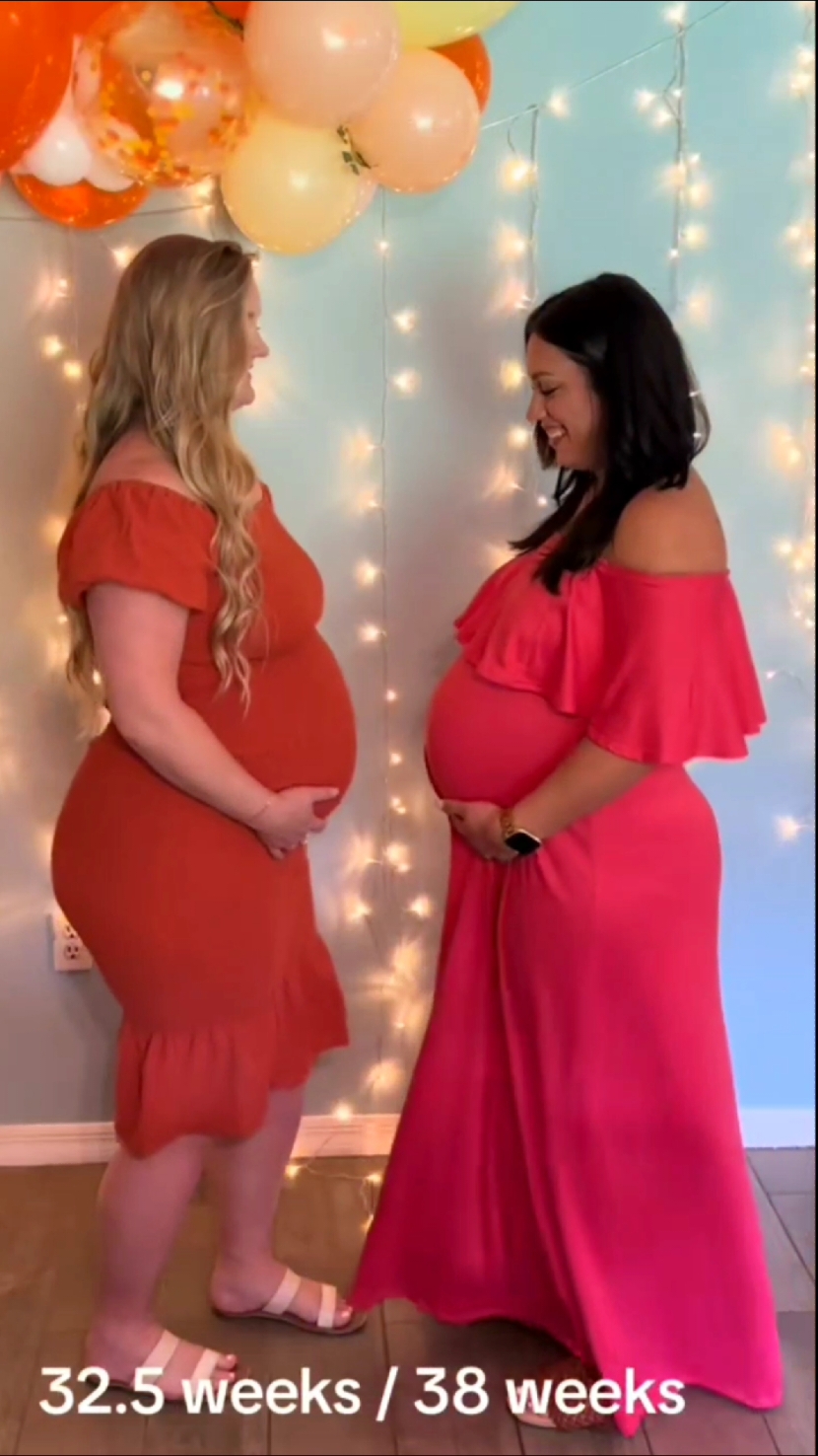 pregnant besties 🤰🥺😊👗  #embarazada #pregnant #pregnancy #pregnantlife #fashion #fashiontiktok #fashioninspo #pregnancyfashion #pregnantfashion #cute #stylethebump  #pregnanttiktok #bestfriend #bestie #besties #pregnantbestfriends #friendship  #tiktok #fyp #fypage #viral #viraltiktok  Please be respectful in the comments and when checking out the original page and content. This page is dedicated to shout out some amazing mothers/pregnant women ❤️ 🙌.  Please be careful of everyone 🙏. You can check out the original content plus more at: TikTok: kristin aa_velez if you are the original own of the content and would like me to take it down, you can dm me on Instagram/tiktok/or leave a comment below.