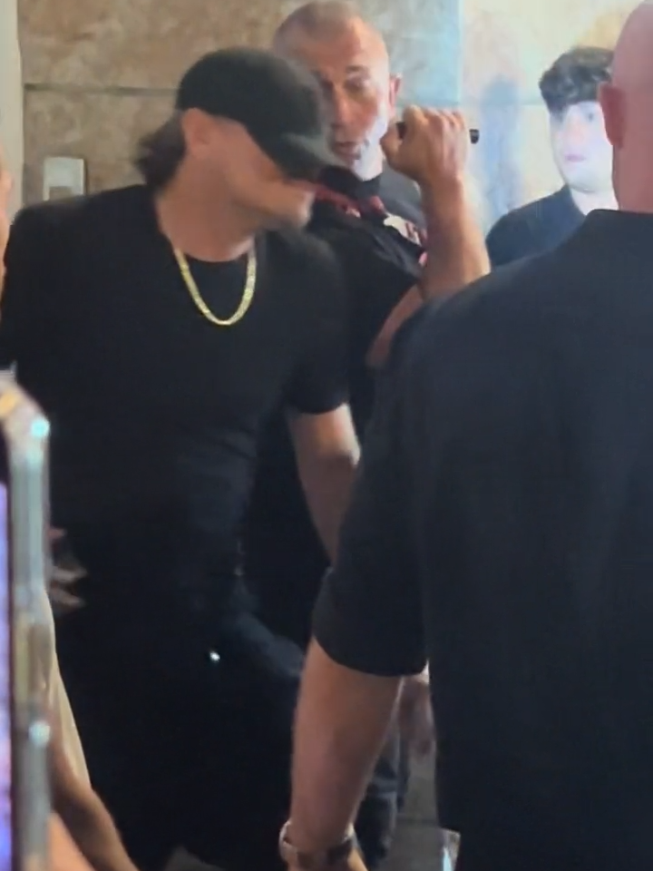 Leonardo DiCaprio leaving Cipriani in Monaco last night! 🎥 • #leonardo #dicaprio #leonardodicaprio #actor #famous #hollywood #titanic #wolfofwallstreet #monaco