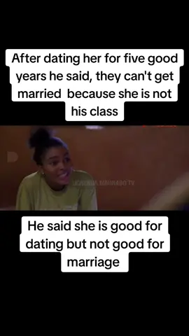 After dating her for five good years he said, they can't get married  because she is not his class#whenawomalovea #viral #nollywoodmovies 