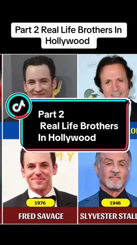 Part 2 | Real Life Brothers In Hollywood #foryou #foryoupage #comparison #hollywood #actors #dontunderreviewmyvideo #viral #celebrities #syedosama034  