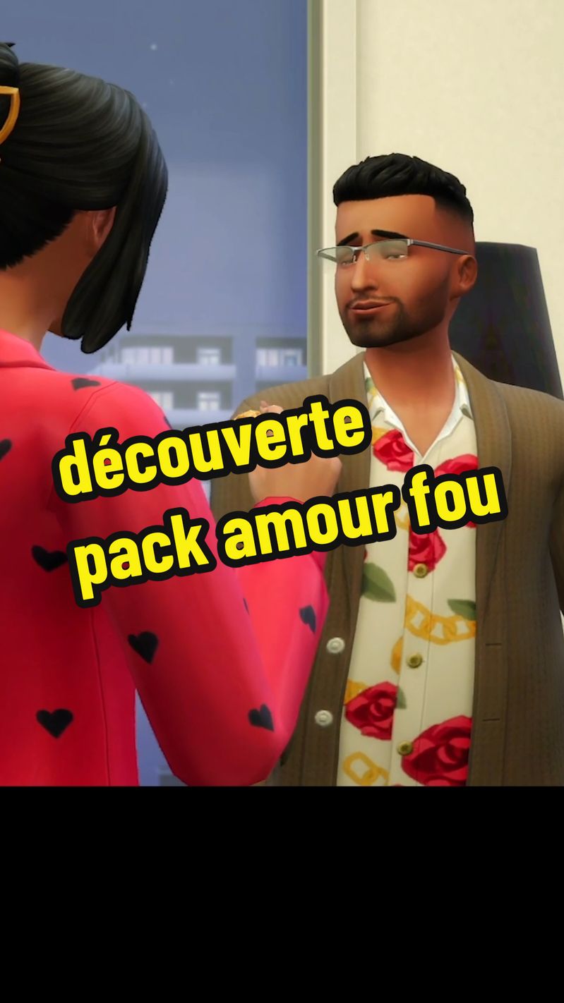 découverte du pack amour fou des sims 4 #sims4 #sims 