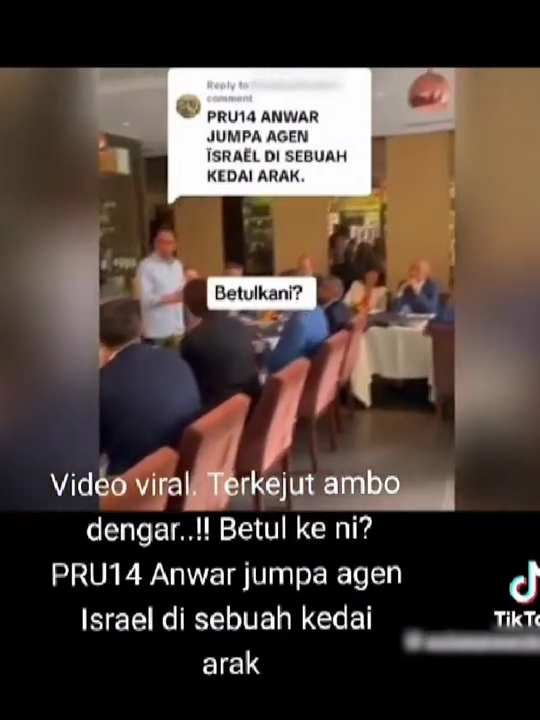 27 JULAI 2024 - BIAR BETUL! Benarkah PM adakan pertemuan dengan ejen Israel di kedai arak pada PRU lepas? #BeritaRTM #RTM #trendingnewsmalaysia #viralvideos #fyp #beritatiktok