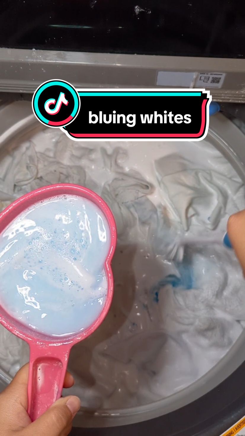 bluing my whites #CapCut #creamy #washing #bluing #soap 