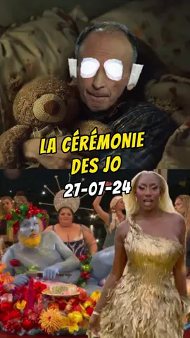 La cérémonie des JO 🥳 - 27-07-24 (Contenu parodique généré par l'IA) #parodie #zemmour ​#ericzemmour ​#fake #tiktok​​ #mélenchon #davynimal ​#fakesituation⚠️ ​#macron #humour ​#politique ​#news  #lfi #bardella #infos #jo2024 #gojira #philippekaterine #ayanakamura #paris2024 #ceremonie 