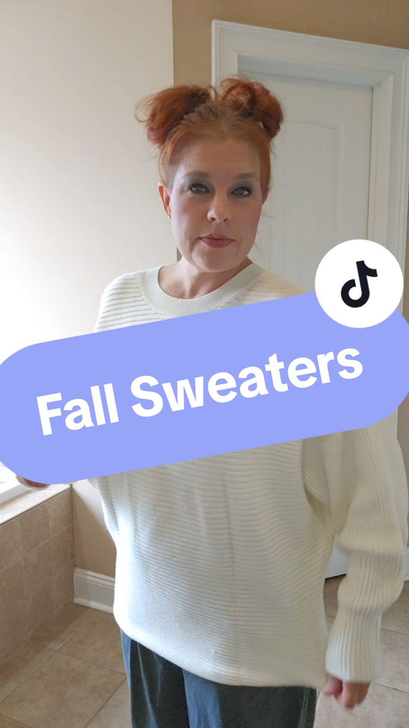 So comfy and Stretchy #fallfashion #fallootd #comfyclothes #sweaterweather #sweater #sweaterstyle #tiktokmademebuyit 