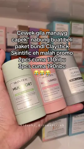 @skintific_id  ampun suhu ini terlalu murah 😭 #claystickskintific #claystick #maskerwajah 