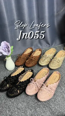 Slop Loefers Jn055 ini cakep banget yaaa😍 bisa kamu checkout di keranjang kuning atau Join Live sekarang‼️#viralditiktok #fypシ #joanne #bestseller #wibgajian #promoguncang88 #sepatuwanita #slop #loafers 