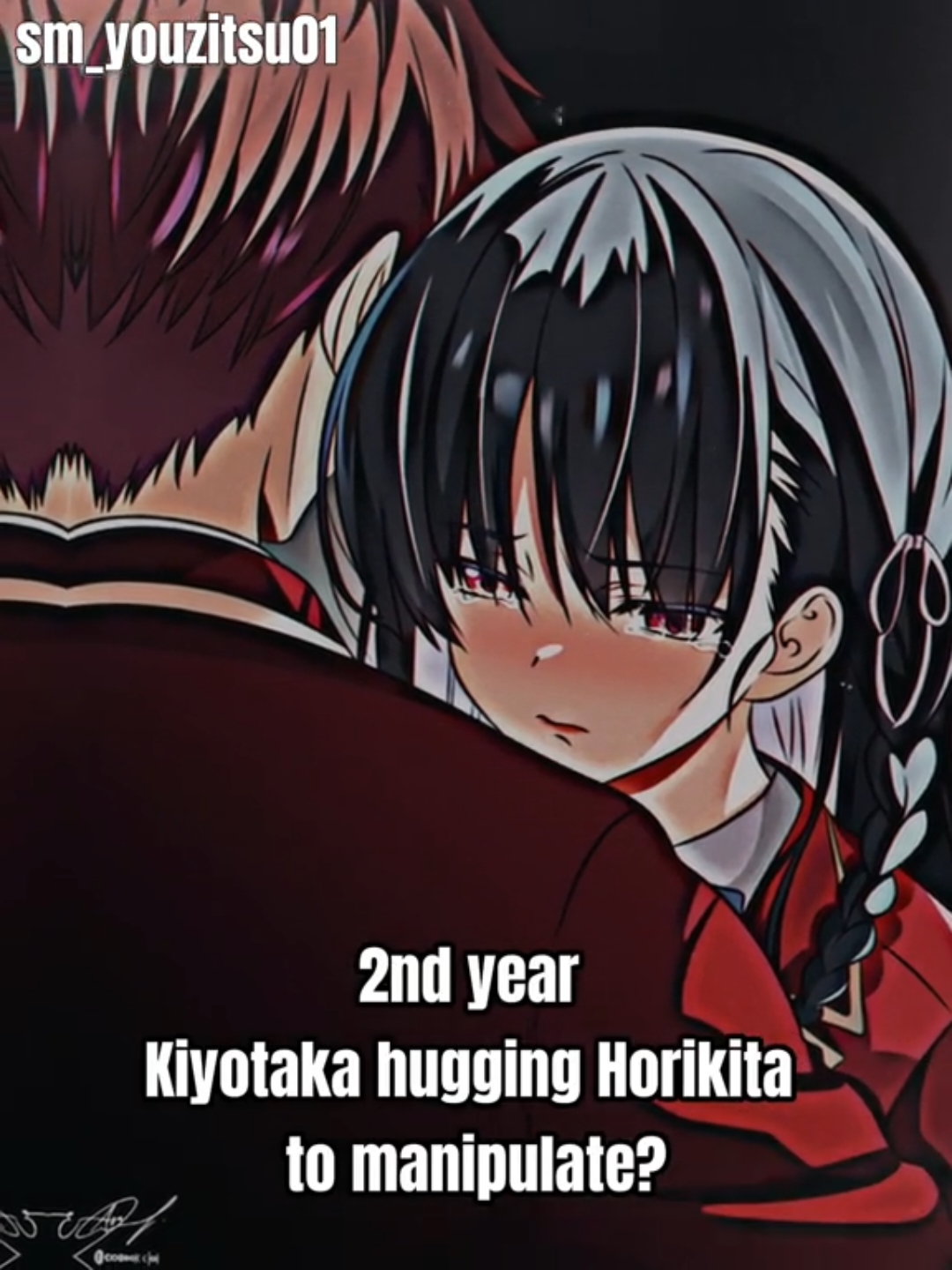 Kiyotaka hugging Kei vs Kiyotaka hugging Horikita😻🩷 #kiyotakaayanokouji #edit #foryou #fyp #classroomoftheelite #youzitsu #anime #horikitasuzune #youzitsu #anime #keikaruizawa 