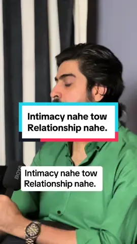 Intimacy nahe tow relationship nahe. For one on one online counselling click the link in bio.  #syedalihaider #syedalihaiderofficial #alihaider #Relationship #Love #relationshipgoals #relationshipadvice #relationships #lovequotes #romance #marriage #life #couple 