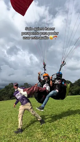 Vamos a volar 😅🪂 #parapente #audioviral #comedia 