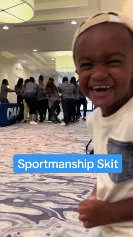 His little giggle at the end 😂💙 #RomanAce1 #CIAA4LIFE #skit #sportsmanship 