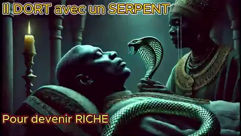 IL DORT avec un SERPENT pour DEVENIR RICHE contes africains