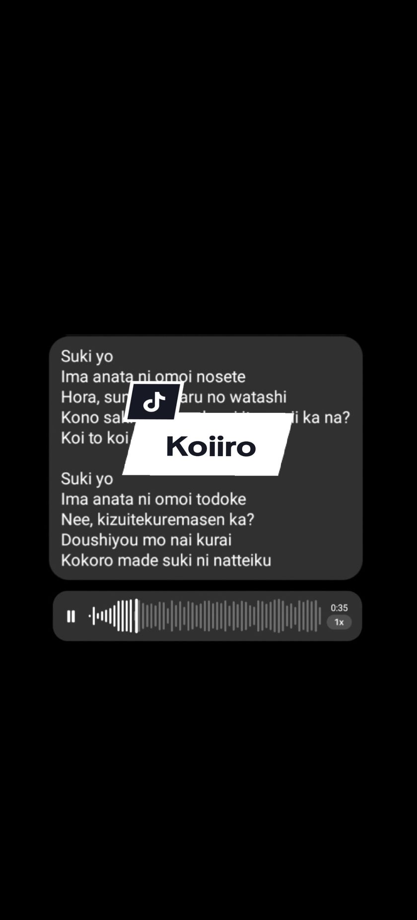 beli ciki beli koyo #sukiyo #koiiromosawo #coversong #singing #lyricsvideo #foryoupage 