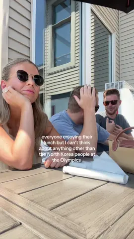 like is it really people from North Korea or are the paid actors?? If they’re real, are they so sad or happy to see the real world???  #olympics #2024olympics #summerolympics 