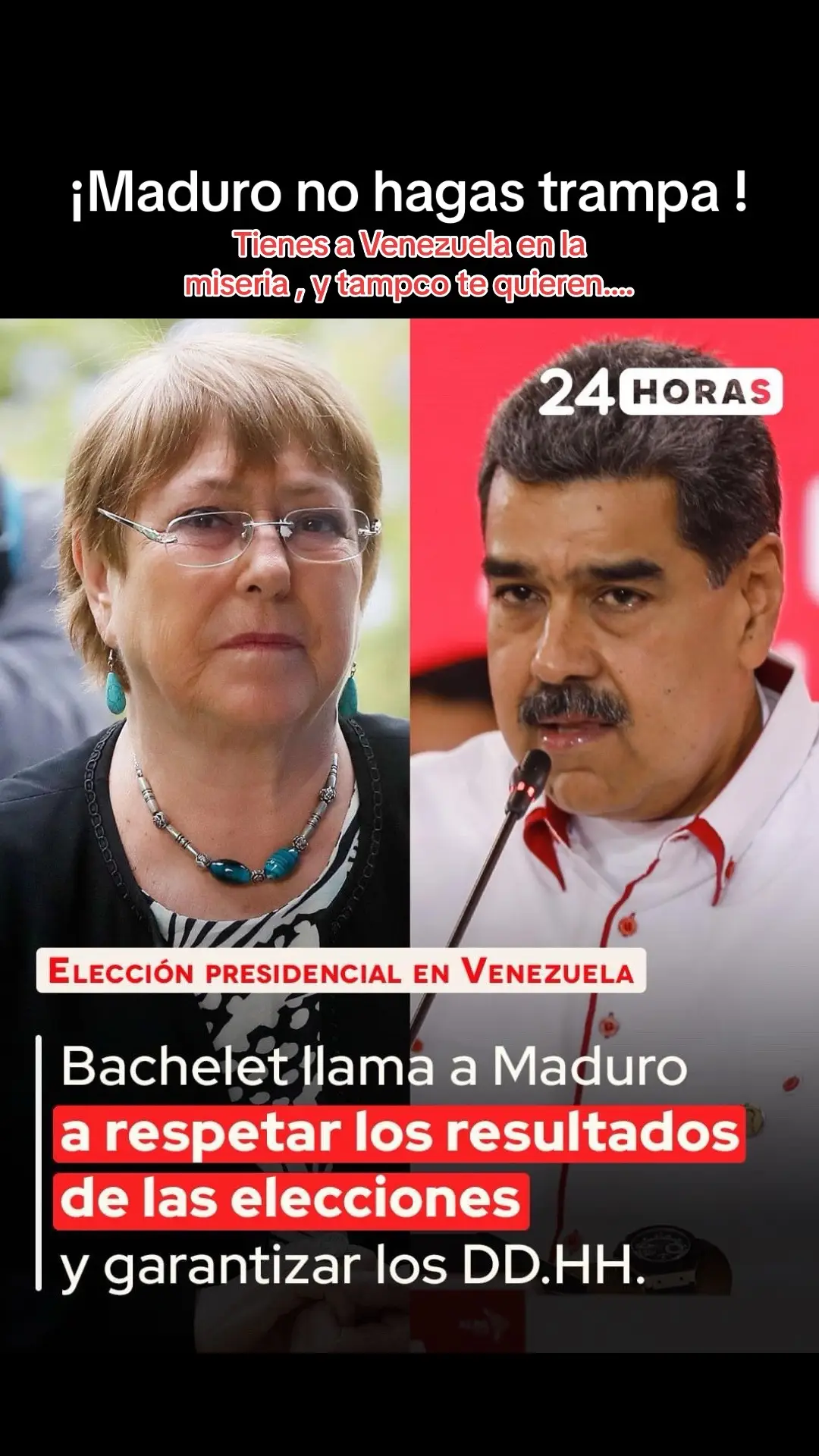 No apoyo a la derecha de ni un pais pero ojala gane maria corina y edmundo 🇻🇪👊🏻✊🏻#chile🇨🇱 #venezuela #mariacorinamachado #eleccionesvenezuela #2024 #maduro #dictadura #venezolanosenelmundo 