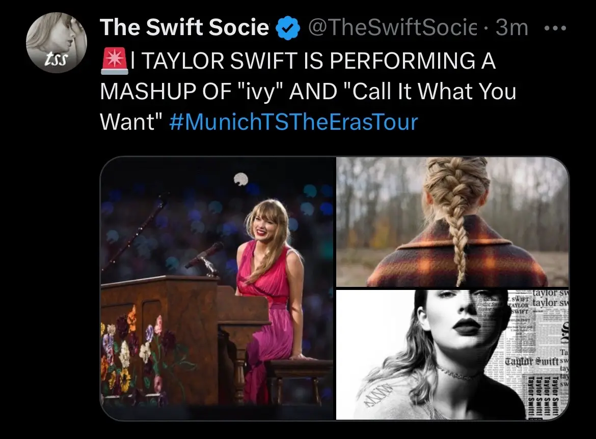 Cry sobbing and all the above #taylorswift #reputationtaylorsversion #reptv #music #swifties #TSTheErasTour #evermore #tswift #theerastour #munich #surprisesong #acousticcovers 