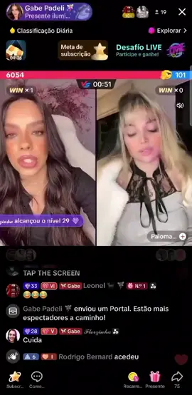Subida de nível  @Gabe Padeli 🧚🏼‍♀️ #tiktok #tiktoklive #tiktokviral #foryou 