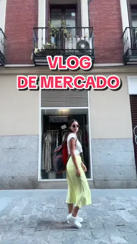 😁 Vlog de mercado en Dia ✨💛 #fyp #parati #madrid 