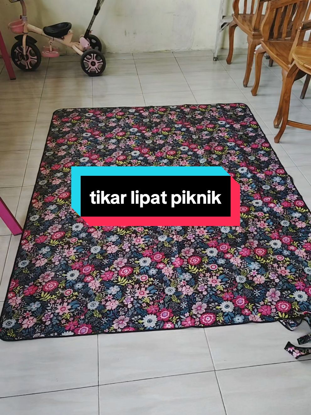 emak kalian pasti suka kalau dibelikan tikar ini #tikar #tikarpiknik #tikarlipat #tikarcamping 