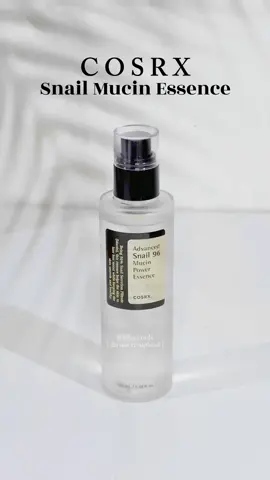 Discover the secret to glowing skin: COSRX 96% Snail Mucin Power Essence 🤍✨@cosrx.ph #corsx #cosrxsnailessence #snailmucin #snailmucinessence 