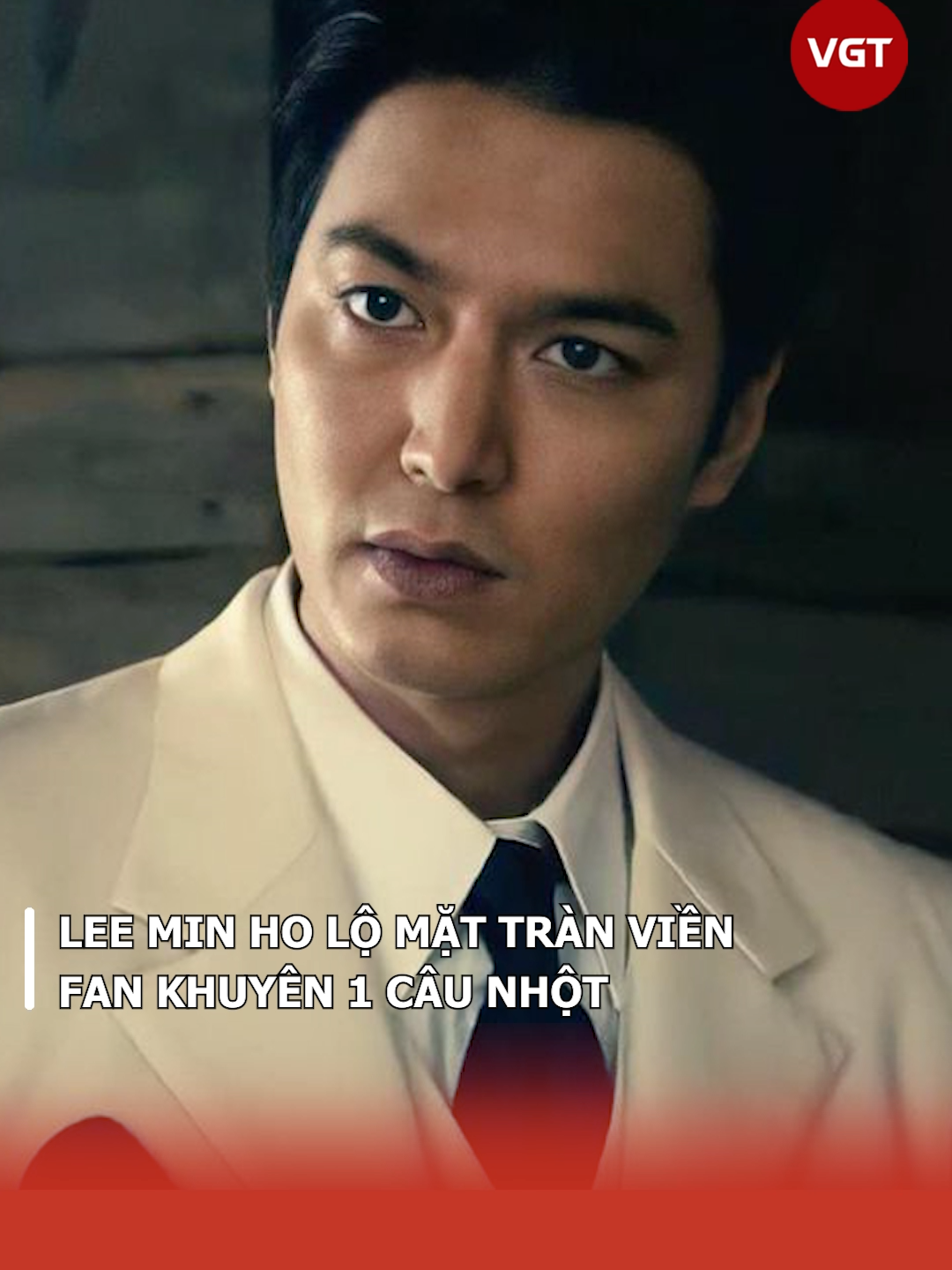 Lee Min Ho lộ mặt tràn viền, fan khuyên 1 câu nhột#leeminho#pachinko#kbiz#kdrama#saodrama#saonoitieng#showbiz#vgttv