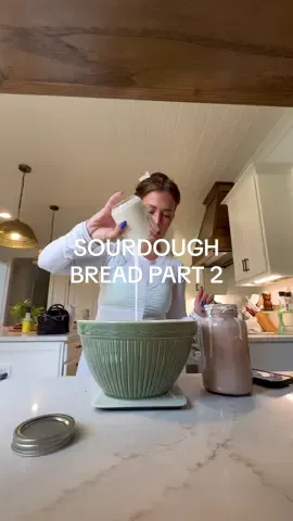 Time to make another👏🏼🥖✨🩷#momoffour #sourdough #sourdoughstarter #motherhood #bread #fypシ゚viral 