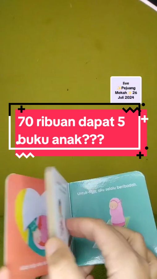 #LIVEhighlights #TikTokLIVE #LIVE #buku #bukuanak #bukuanakislam #fypシ #fyp #trending #viral 