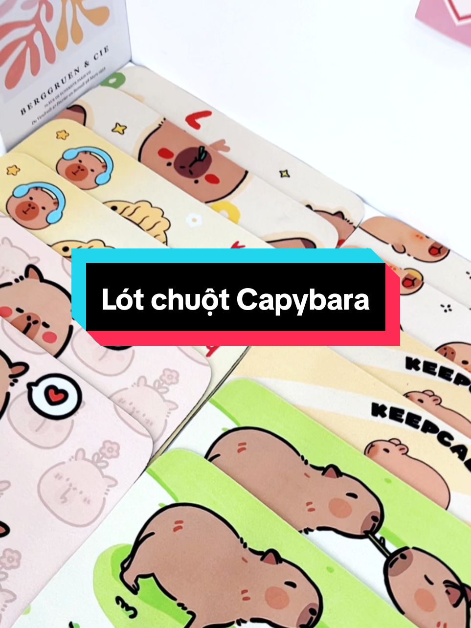 Lót chuột Capybara xinh iu đây ạ 🦫🦫🦫 #sieuoplung #dealtichtac #viraltiktok #xuhuong #viral #Trending #capybara 