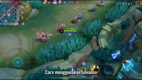 Tutorial silvanna, fighter underrated #mlbbphoveus #mlbbrevampedhero #mlbbtheyouthfair #fyp #fypシ #foryou #xyzbca #mlbb #explaner 