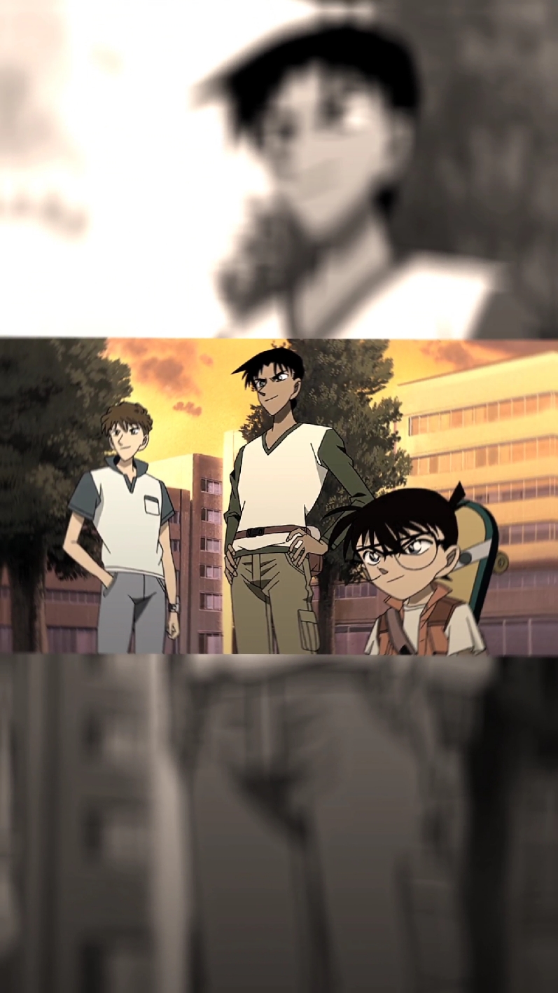 3 Detektif Mengkece✨✨ #detectiveconan #kudoshinichi #hattoriheiji hakubasaguru kaitokid