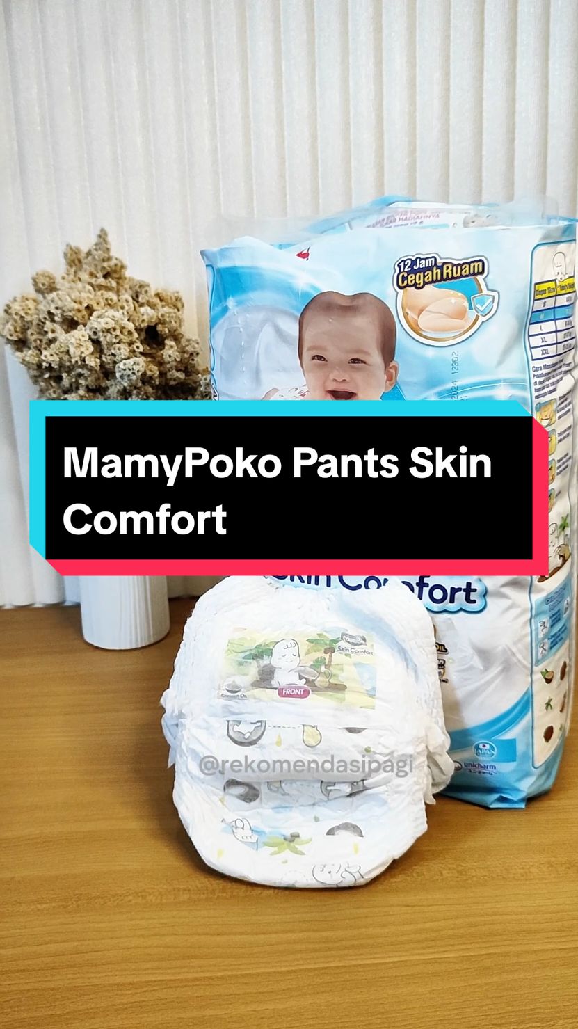 MamyPoko Pants Skin Comfort. Popok bayi dengan coconut oil untuk mengurangi ruam #popok #popokbayi #mamypoko #mamypokoskincomfort #popokmamypoko 