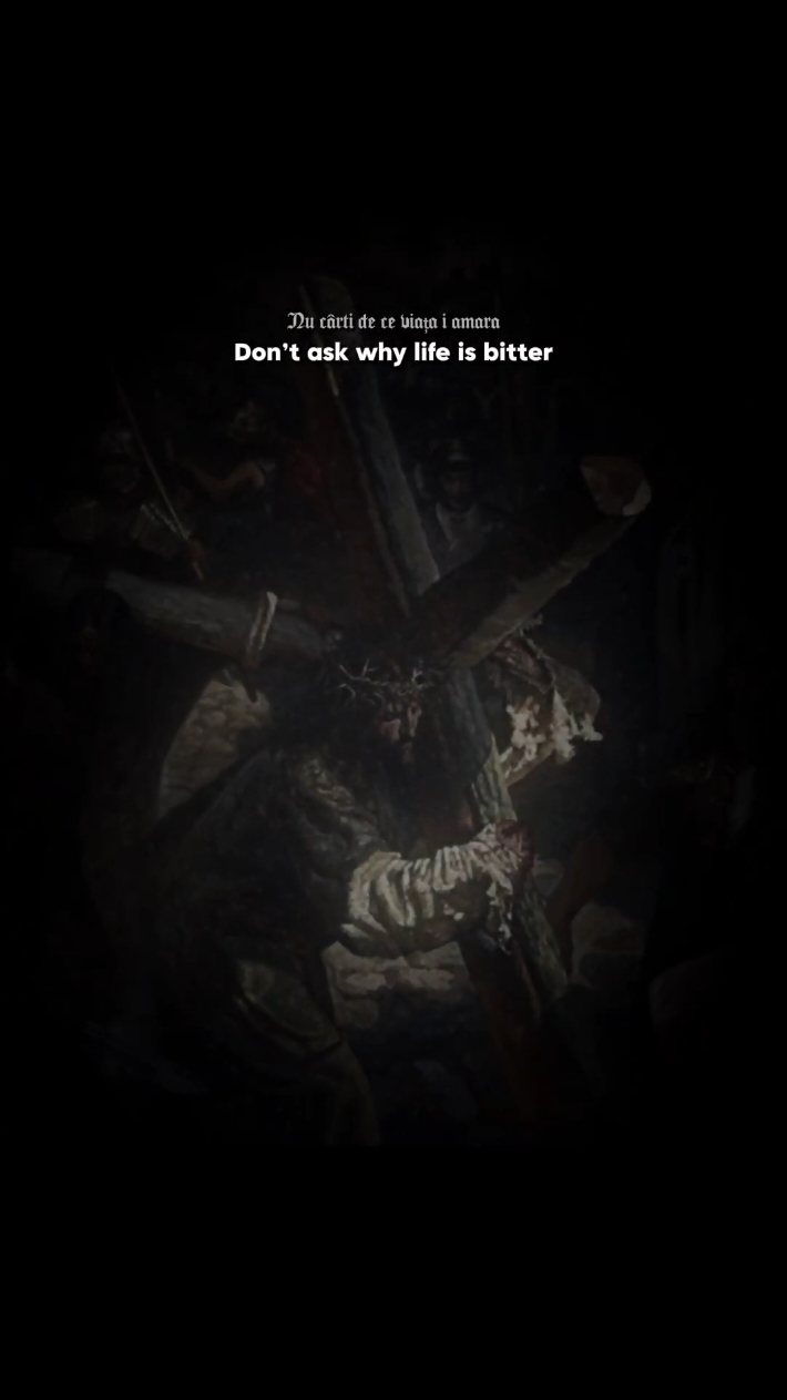 Don't ask why life is bitter ☦️🇲🇩 | Full Translated by @☩ #orthodox #moldovian #romanian #jesuschrist #christiantiktok #christ #christianity 