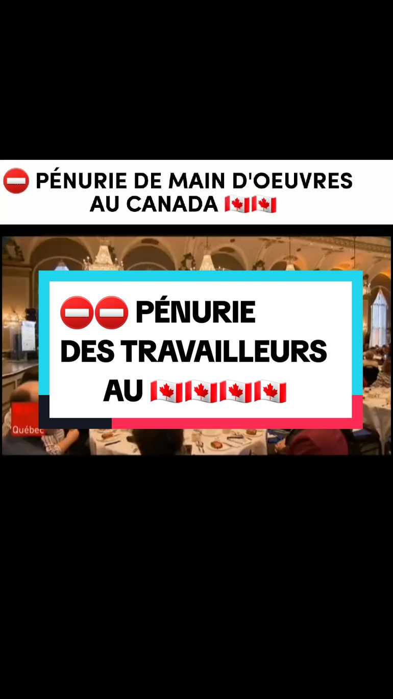 Pénurie des travailleurs au Canada, les gouvernements se retournent vers les étrangers pour combler les vides. #peneurie #canada #priseencharge #formationprofessionnelle 