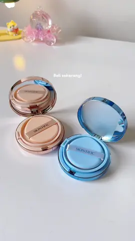 Replying to @A I N 🍉 dah try ke dua dua cushion foundation skintific ni? And mana satu favourite korang? #cushionfoundation #skintificcushion #skintificmy #cushionfoundationviral 