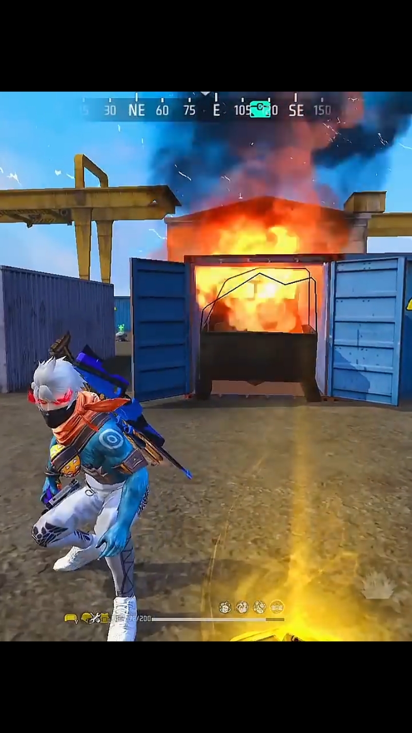 free fire funny prank 🤣  #freefire #free_fire #فري_فاير #gaming 