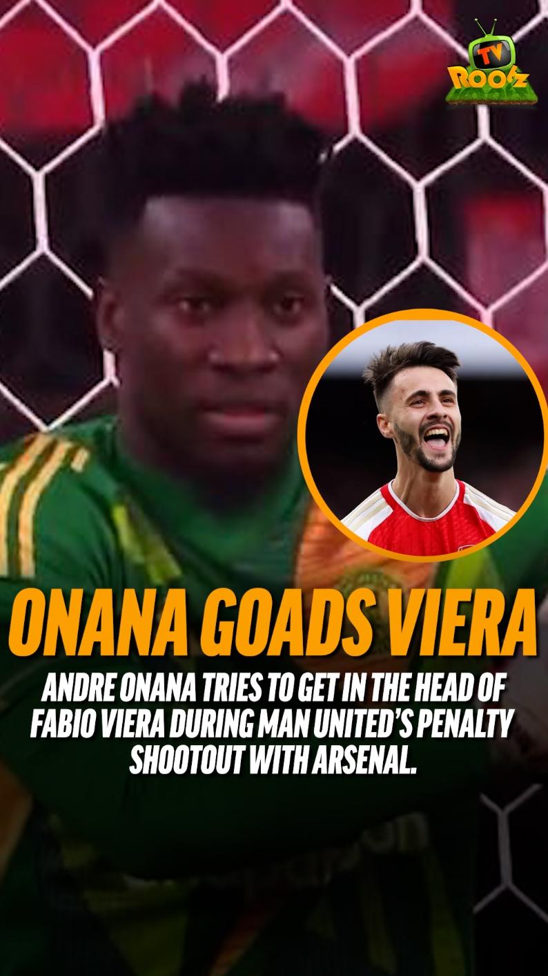 ONANA IS A JOKEMAN!#onana #viera #arsenal #manunited #manchesterunited #football #Soccer #fyp #foryoupage #explorepage #footballnews #grassrootsfootball #trending #trendingreels #trendingnow #reelsinstagram #reels