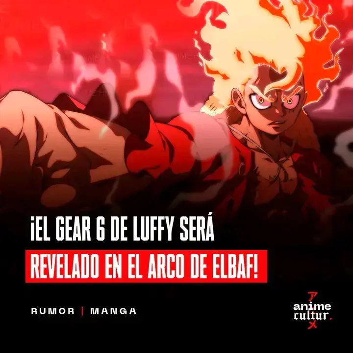 El poderoso Gear 6 de luffy que emoción  #Anime #noticiasanime #gear5 #gear6 #onepiece #luffy #luffyonepiece 