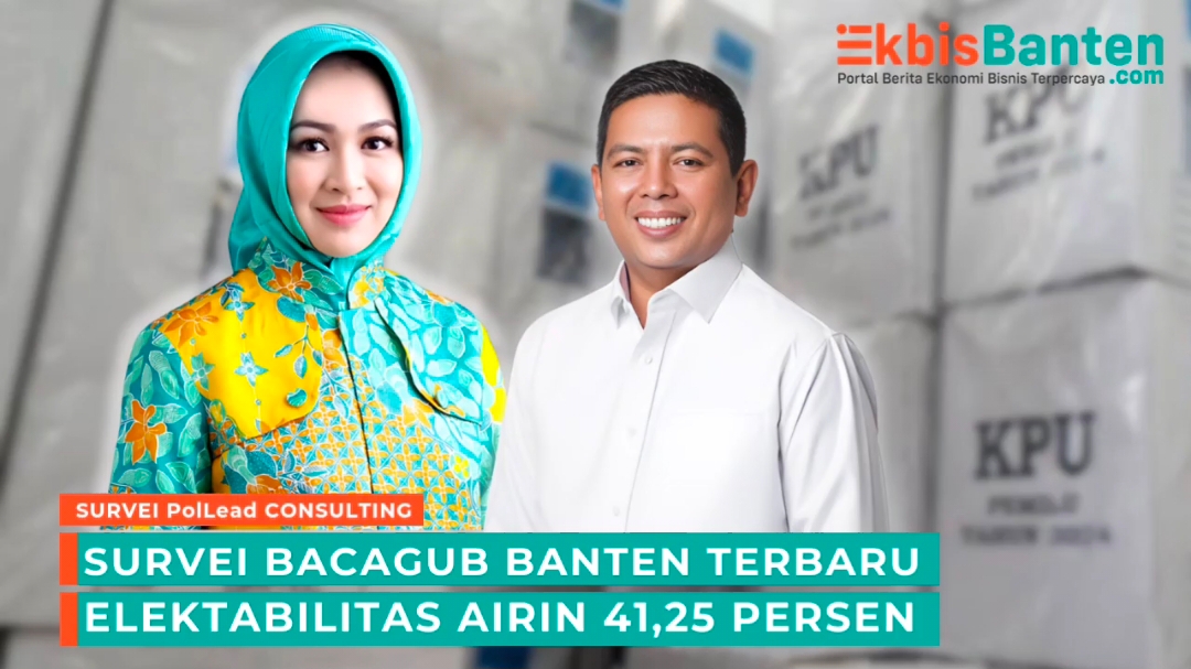 Survei Bacagub Banten Terbaru: Elektabilitas Airin 41,25 Persen #ekbisbanten #airinrachmidiany #andrasoni #pilgubbanten #surveielektabilitas #provinsibanten 