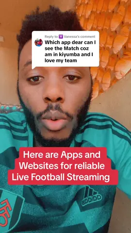 Replying to @♓️ Vanessa Reliable Apps and websites for live football streaming #livefootball #streaming #live #fyp #footballtiktok #arsenal #manutd #Preseason #epl