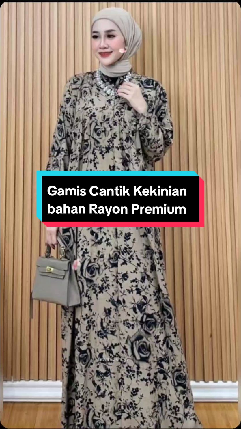 Gamis Cantik Kekinian bahan Rayon Premium #gamis #gamismurah #wibgajian #dress #dresses #fashionstyle #stylishoutfits #creatorsearchinsights 