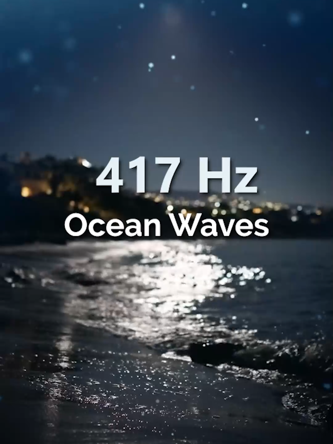 417 Hz Ocean Waves #sleepmusic #sleepwave #soundwave