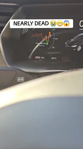 Omg i nearly died my tesla model s was down to 7 percent battery and that was doing two manchester airports and one liverpool airport #tesla #electric #evcar #carsoftiktok #fyp #viral #teslamodels #deadbattery 