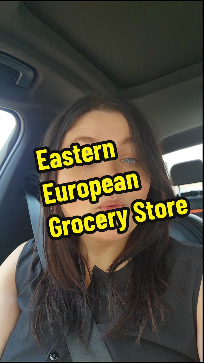 Eastern european/Russian grocery store #slavic #russianfood #belarus #russia #grocery #groceryhaul #foodshopping #slavicgirl 