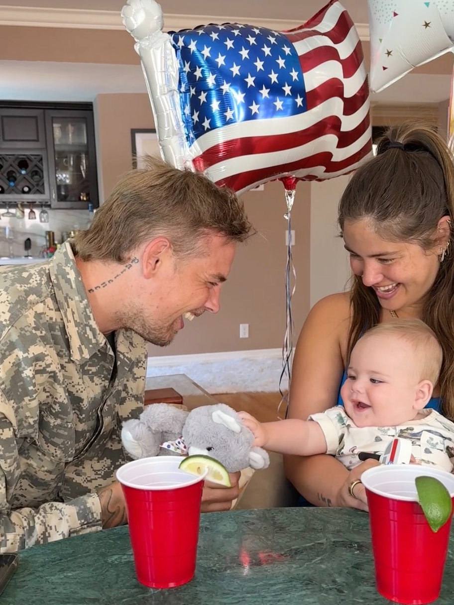 Soldier gets surprise pregnancy news at his homecoming party 🥹 PART 2