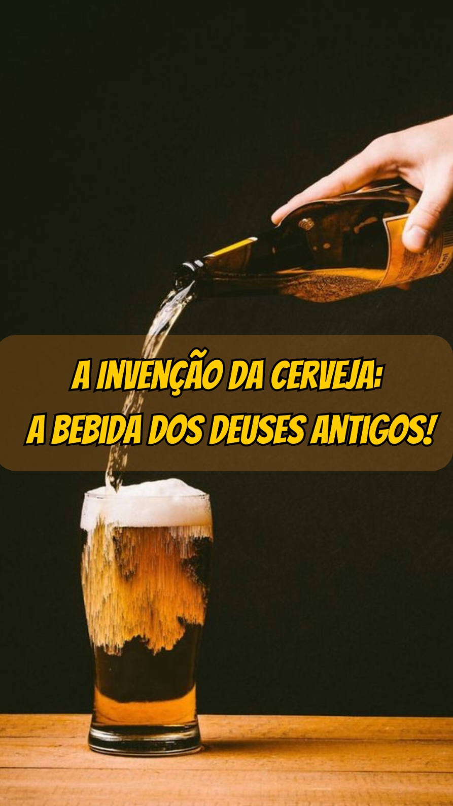 A invenção da cerveja: A bebida dos deuses antigos. #cerveja #historia #deuses #curiosidades 